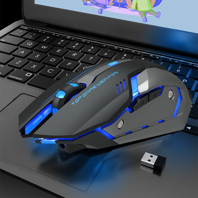 Wireless Charging Silent Gaming Mouse Machinery - Aleezay online Store
